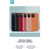 DEVIA Cover Silicone e interno spugna per iPhone 13 Pro Max Nera