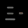 APPLE Pulsanti Volume+Mute+Power On/Off per iPhone 11 Pro Silver