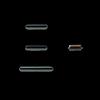 APPLE Pulsanti Volume+Mute+Power On/Off per iPhone 11 Pro Verde