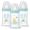 Dodie Boys - Set di 3 bicchieri per capezzoli piatti, 270 ml, portata 2
