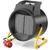DAHTEC Stufetta Elettrica 9 kW - Ceramico Riscaldamento Rapido in 3 s