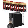 Generico Caffitaly System S36, Macchina da Caffè a Capsule, con 100 Capsule Incluse MISCELA ESPRESSO FORTE