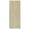 RugVista Elba Tappeto, 80 x 200 cm, Verde/Beige