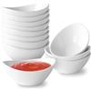 UIBFCWN Set di 12 Ciotole per Salsa di Soia, 50ml Ciotole Aperitivo, Piatto per Salsa Di Soia Da Immersione, Piattino per Salse, Intingoli, Spezie, Marmellata, Riutilizzabile