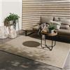 benuta Basic Tappeto da esterno Iowa - Talpa 195x195 cm - Boho Juta-Look - Impermeabile UV balcone, terrazza, giardino, cucina, soggiorno - Robusto
