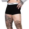 GymBeam Boxer uomo Essentials 3Pack nero, set da 3 in cotone con elast