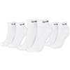 GymBeam Calze unisex Quarter 3Pack in cotone misto White 1 St