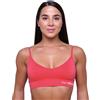 Reggiseno sportivo donna Triangle rosa con spalline regolabili 1 St