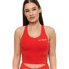 Top sportivo donna cropped slim con scollo rotondo BEAT Tangerine 1 St