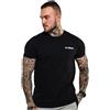 GymBeam T-shirt uomo Basic nera regular 1 St