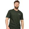GymBeam T-shirt uomo regular a manica corta Basic Green 1 St