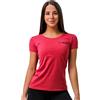 T-shirt donna Basic vestibilità slim collo rotondo Vintage Red 1 St