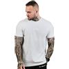 T-shirt uomo FIT regular in cotone grigia 1 St