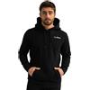 GymBeam Felpa uomo regular con cappuccio Limitless Black 1 St