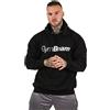Felpa uomo PRO con cappuccio regular Black 1 St