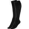 GymBeam Calze unisex a compressione in nylon ed elastane nere 1 St