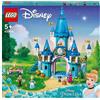 LEGO Principessa Disney 43206 Il Castello di Cenerentola e del Princip