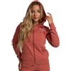 GymBeam Felpa donna Limitless Cinnamon con cappuccio e zip regular 1 S