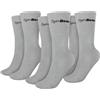 GymBeam Calze unisex a tre quarti 3Pack grigie in cotone nylon elastan