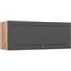 Vicco Pensile da cucina Fame-Line, Oro-antracite rustico/Rovere dorato, 100 cm, per la combinazione con altri moduli della serie Fame-Line