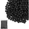 PATIKIL Perline di Polistirolo 7-9mm Palline di Schiuma per Fai da Te Nero