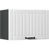 Vicco Pensile da cucina Fame-Line, Bianco country/Antracite, 60 cm