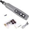 LIYJTK Mini smerigliatrice elettrica a cordone a cordone regolabile a velocità portatile rotante kit di penna per incisione 3.7V 10w