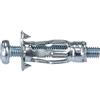 Fischer Cavità di fissaggio in metallo HM 5 x 52 S con vite, 8 pezzi, 90928 zinco