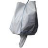 Berger & Schröter Berger + Schrter 50098 - Borsa grande, 90 x 90 x 120 cm, 1000 kg, colore: Bianco