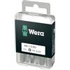 Wera 05072405001 855/1 Z DIY, Inserti Pozidriv, PZ 3 x 25 mm, 10 pezzi
