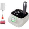 Generico Fresa per Unghie Professionale 45000 RPM Regolabili - Kit E-File con Display Touch Digitale, Motore Silenzioso, Manico Ergonomico Premium, Portatile con Memoria e Controllo Intelligente