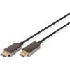 DIGITUS AK-340107-150-S DIGITUS DisplayPort AOC Cavo ibrido in fibra ottica, UHD 8K, 15 m
