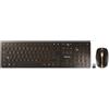 CHERRY JD-9100DE-2 DW 9100 SLIM Tastatur-Maus-Set kabellos schwarz