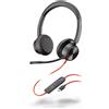 HP Poly HP 8X225AA Cuffie Cablato a Padiglione Ufficio USB tipo-C Nero