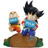 Banpresto Figurine di Son Goku e Krillin, alte 12 cm, dalla serie Dragon Ball Fantastic Adventure 2