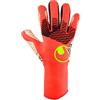 Uhlsport Guanti da portiere Uhlsport Fangmaschine Ultragrip Zne, colore: rosso fluo/bianco/giallo fluo, taglia: 7