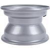 CFTGIW Cerchione ATV 16x8-7 Cerchio in Acciaio 7 Pollici 3 Fori per Bulloni per Kazuma Quad Go Kart ATV UTV off Road con Design Ampio Presa Migliore (Silver)