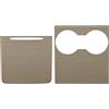 SL Elements Tesla Model 3 / Model Y - Copertura per console centrale in legno, misura ATOS 3D, taglio di precisione laser, resistente ai raggi UV, 3M 9448A superfici adesive