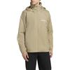 ADIDAS Giacca da trekking con cappuccio - Verde chiaro