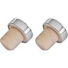 Fackelmann Tappo in Acciaio e Silicone Universale per Bottiglie, Argento