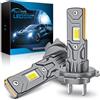 Sycreek H7 LED Lampadine Auto 26000LM 6000K Bianco Freddo, Senza Ventola Super Luminoso, 1:1 Plug & Play, Canbus No Errore 98%, Luci Auto H7 LED Lunga Durata, Sostituzione Alogene