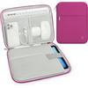 Dadanism 9-11 Pollici Tablet Borsa Imbottita per iPad (A16) 11", iPad Air 11" M4/M3, iPad Pro 11" M5/M4, iPad 10a Gen/Air 5 10,9", iPad 9/8/7a Gen 10,2", Galaxy Tab A11+ 11", Tab M11 11", Fucsia