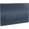 Empyreal Placca di controllo, pezzi di ricambio per cassetta di scarico, modelli precedenti Placca di controllo per Geberit Sigma01 UP320&300, Doppio scarico (Blu scuro)