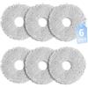 PeakLife 6 Panni per Dreame L10s Ultra Gen 2, L40 Ultra AE, X40/X50 Ultra Complete, L40s Pro Ultra, L10s Pro Gen 2/3, MOVA P50 Pro Ultra, E30/E40 Ultra, V50 Ultra, Accessori per Robot Aspirapolvere
