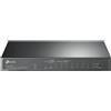 TP-Link switch di rete Gigabit Ethernet Gestito L2 PoE 8 porte Nero