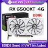 AMD Radeon RX6500XT 4 GB Gaming-Grafikkarte Gddr6-Speicher Pciex16 3.0 Für Deskt