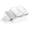 TP-LINK TL-WPA4220T-KIT POWERLINE UNIVERSAL WIFI RANGE EXTENDER WI-FI 2.4GHz 300