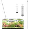 LINLAN Acquario 50 cm set di aghi lunghi in acciaio inossidabile, Include un ago lungo e due siringhe (5 ml + 20 ml), adatto per la fertilizzazione e il controllo delle alghe.