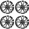 Rial 4 Cerchi Rial M12 8.0Jx18 ET38 5x112 SWFP per MERCEDES-BENZ A 45 A B C C63 CL CL