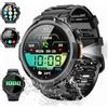 Soudorv Smartwatch Uomo Militare GPS, Orologio Smartwatch Uomo,Batteria 1000 mAh